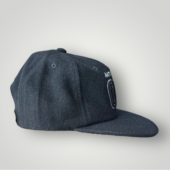 Adidas Anti 3 Putt Black Wool Flat Bill Adjustable Strap Golf Hat/Cap HY1626-NWT - Picture 12 of 16